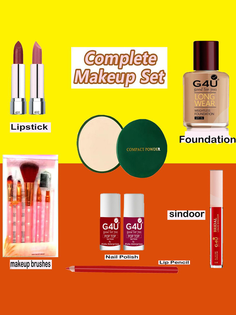 G4U Makeup Kit for women Full Beginner 17 Makeup Products Gift Set 10P23A1085